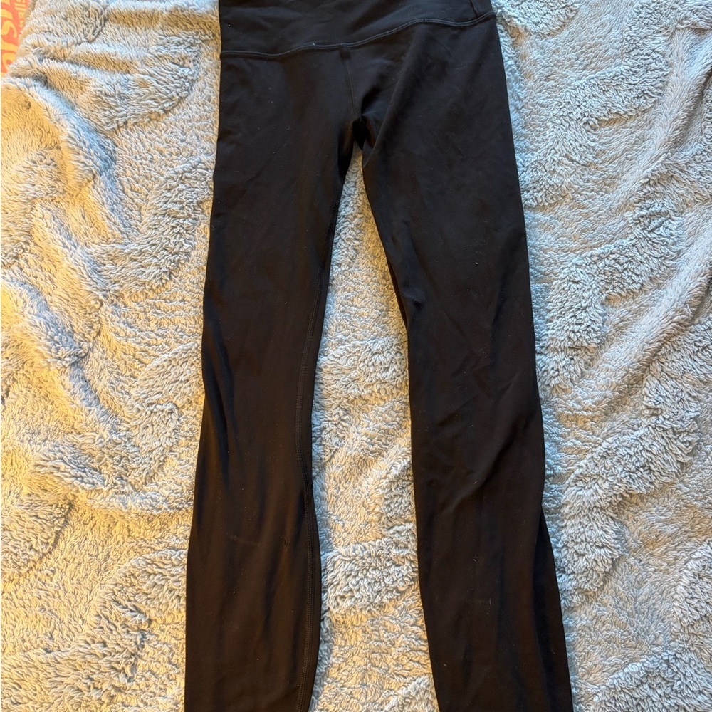 Black Athletic Leggings - Stretch Fit
